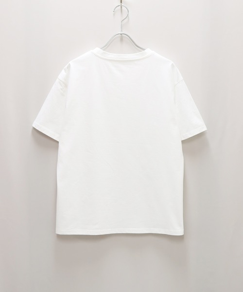 attiree(アティレー)の「ButterプリントTシャツ(Tシャツ/カットソー・レディース・ホワイト/グリーン/グレー/イエロー/ベージュ/クリーム/ブラック/ライトグレー・FREE)」の14枚目の写真