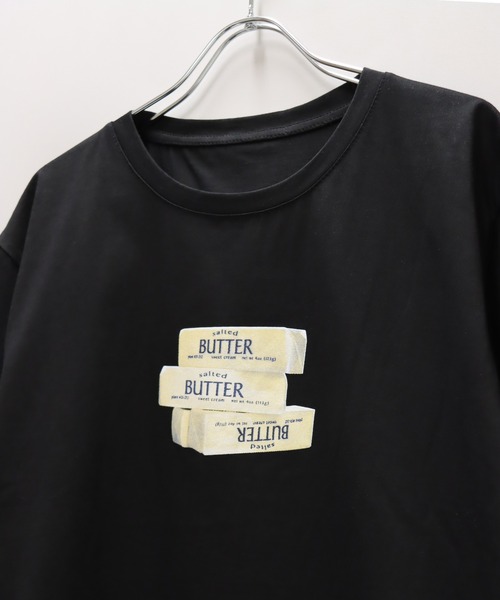 attiree(アティレー)の「ButterプリントTシャツ(Tシャツ/カットソー・レディース・ホワイト/グリーン/グレー/イエロー/ベージュ/クリーム/ブラック/ライトグレー・FREE)」の18枚目の写真