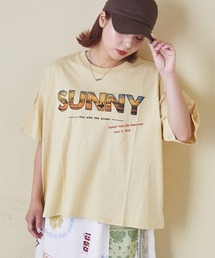 CUBE SUGAR（キューブシュガー）の「インクジェットロゴプリントTシャツ（Tシャツ/カットソー）」