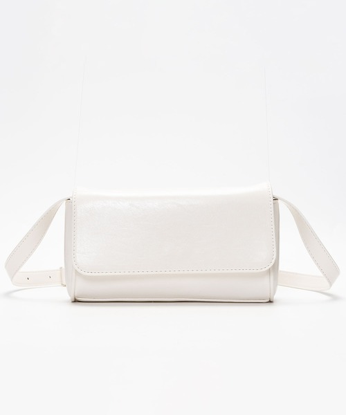 SVEC（シュベック）の「ベルトストラップ ショルダーバッグ（ショルダーバッグ・レディース・ブラック/ホワイト/イエロー・FREE）」の18枚目の写真