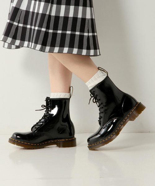 Dr. Martens（ドクターマーチン）の「＜Dr Martens（ドクター マーチン）＞ 1460W 8EYE ブーツ ◆（ブーツ・レディース・ブラック・4/5/6）」の9枚目の写真