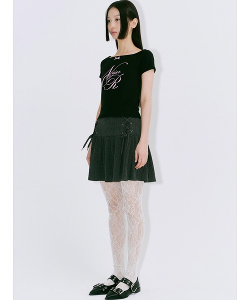 ☆韓国の人気☆【THREETIMES】☆Jane knit skir.t☆スカート☆ ☆韓国の人気☆【THREETIMES】☆Jane knit skir.t☆スカート