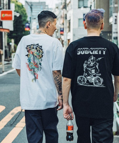 Subciety(サブサエティ)の「CROUD DRAGON TEE(Tシャツ/カットソー・メンズ・アッシュ/ブラック/ホワイト・MEDIUM/LARGE/X-LARGE/XX-LARGE/SMALL)」の19枚目の写真