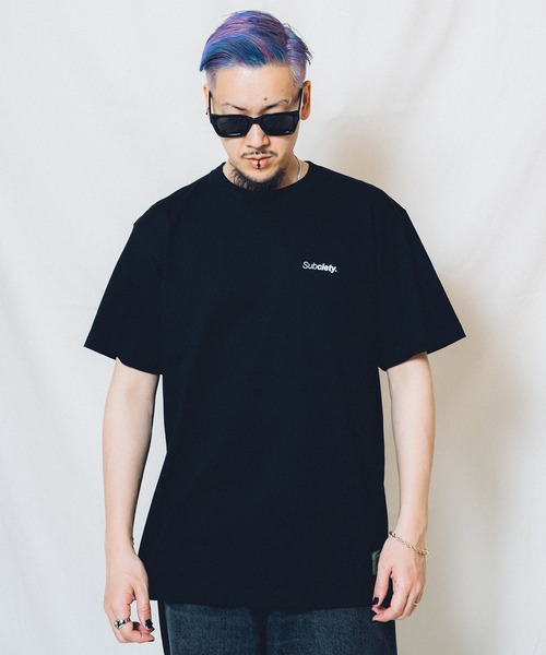 Subciety(サブサエティ)の「CROUD DRAGON TEE(Tシャツ/カットソー・メンズ・アッシュ/ブラック/ホワイト・MEDIUM/LARGE/X-LARGE/XX-LARGE/SMALL)」の10枚目の写真