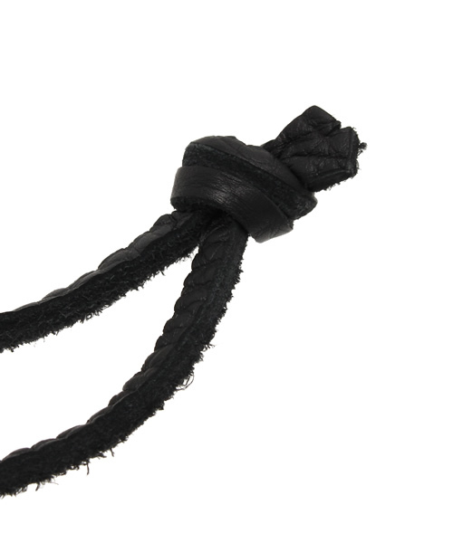 WEGO（ウィゴー）の「WEGO/リングモチーフネックレス（ネックレス・メンズ・ブラック・FREE）」の5枚目の写真