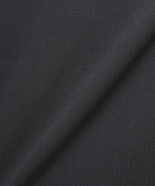 MEN'S MELROSE（メンズメルローズ）の「袋ジャガードストライプVネックTシャツ（Tシャツ/カットソー・メンズ・ホワイト/ネイビー/チャコールグレー・4/2/3）」の16枚目の写真