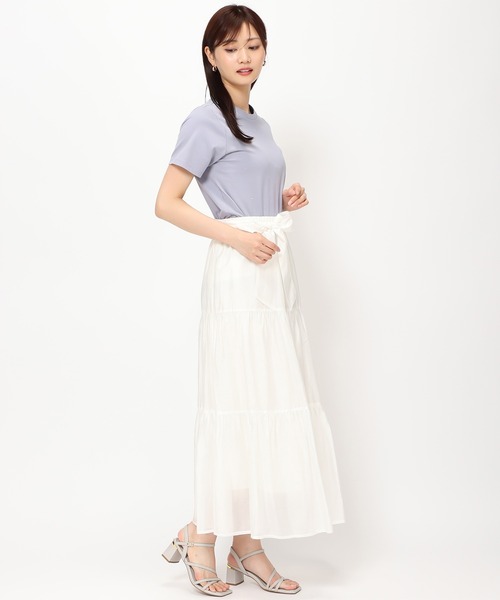 MISCH MASCH（ミッシュマッシュ）の「ラインストーンTシャツ/MM428205（Tシャツ/カットソー・レディース・ブルー/レッド/ホワイト/ブラック・ﾌﾘ-）」の22枚目の写真