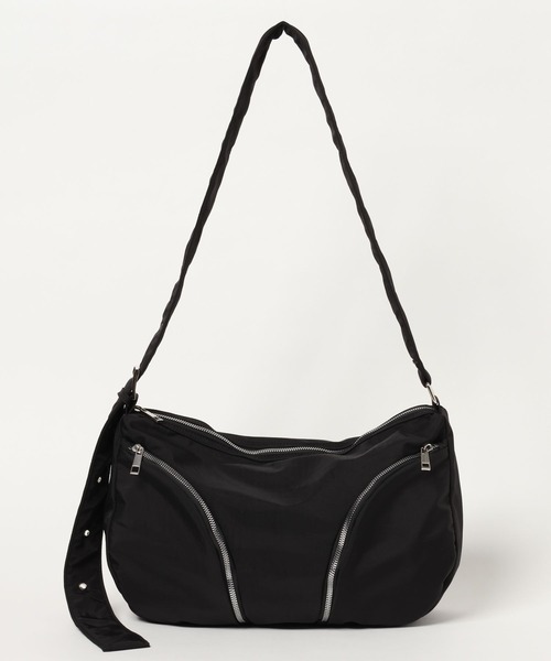 PAGEBOY（ページボーイ）の「ダブルZIPショルダー（ショルダーバッグ・レディース・オフホワイト/ブラック・ONE SIZE）」の7枚目の写真