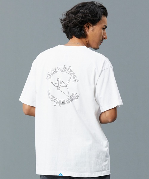 Liberaiders（リベレイダース）の「Liberaiders/リベレイダース ORIZURU LOGO TEE Tシャツ（Tシャツ/カットソー・メンズ・ホワイト/ブラック・M/L/XL）」の2枚目の写真