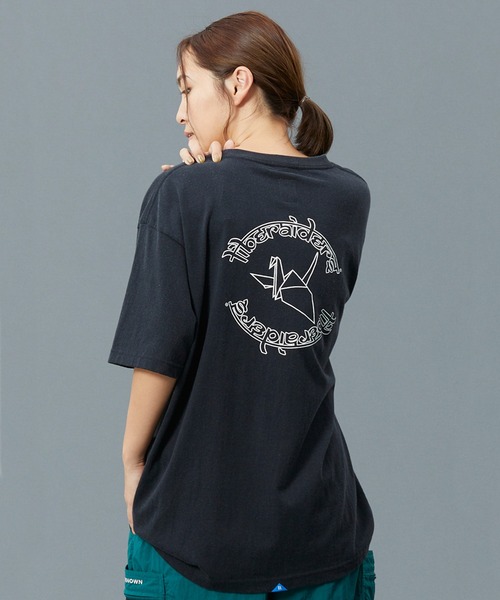 Liberaiders（リベレイダース）の「Liberaiders/リベレイダース ORIZURU LOGO TEE Tシャツ（Tシャツ/カットソー・メンズ・ホワイト/ブラック・M/L/XL）」の4枚目の写真