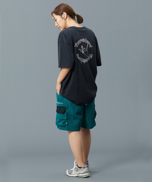 Liberaiders（リベレイダース）の「Liberaiders/リベレイダース ORIZURU LOGO TEE Tシャツ（Tシャツ/カットソー・メンズ・ホワイト/ブラック・M/L/XL）」の6枚目の写真