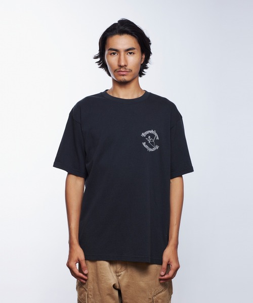 Liberaiders（リベレイダース）の「Liberaiders/リベレイダース ORIZURU LOGO TEE Tシャツ（Tシャツ/カットソー・メンズ・ホワイト/ブラック・M/L/XL）」の7枚目の写真