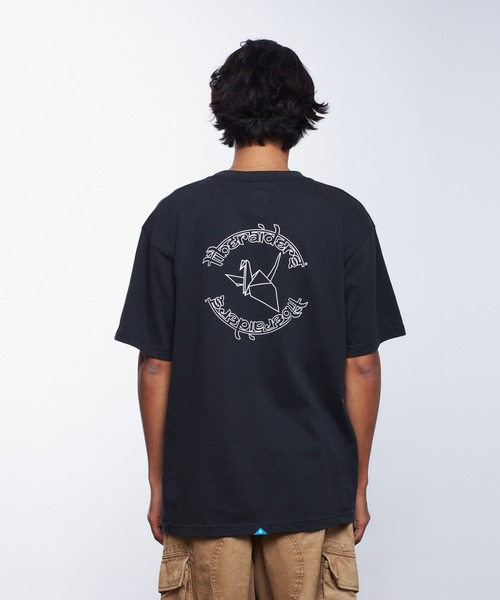 Liberaiders（リベレイダース）の「Liberaiders/リベレイダース ORIZURU LOGO TEE Tシャツ（Tシャツ/カットソー・メンズ・ホワイト/ブラック・M/L/XL）」の8枚目の写真