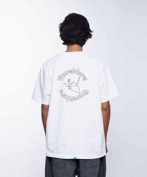 Liberaiders（リベレイダース）の「Liberaiders/リベレイダース ORIZURU LOGO TEE Tシャツ（Tシャツ/カットソー・メンズ・ホワイト/ブラック・M/L/XL）」の12枚目の写真