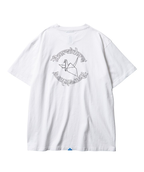 Liberaiders（リベレイダース）の「Liberaiders/リベレイダース ORIZURU LOGO TEE Tシャツ（Tシャツ/カットソー・メンズ・ホワイト/ブラック・M/L/XL）」の9枚目の写真
