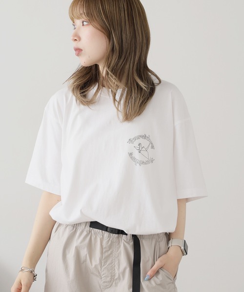 Liberaiders（リベレイダース）の「Liberaiders/リベレイダース ORIZURU LOGO TEE Tシャツ（Tシャツ/カットソー・メンズ・ホワイト/ブラック・M/L/XL）」の22枚目の写真