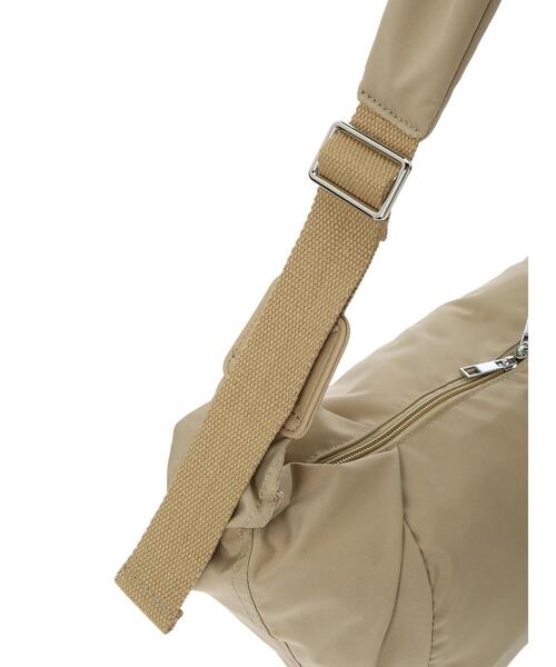 Samansa Mos2（サマンサ モスモス）の「ハーフムーンショルダーバッグ（ハンドバッグ・レディース・ベージュ/ブラック・F）」の12枚目の写真