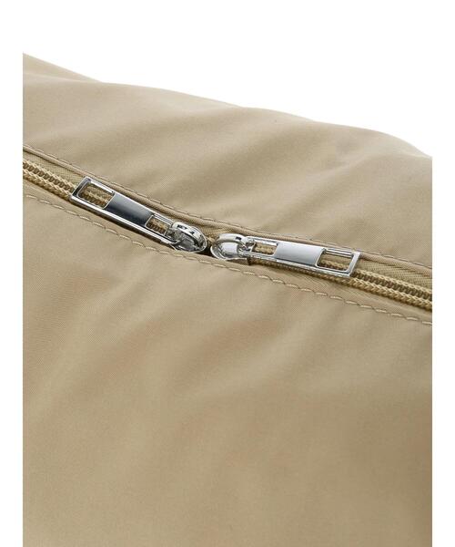 Samansa Mos2（サマンサ モスモス）の「ハーフムーンショルダーバッグ（ハンドバッグ・レディース・ベージュ/ブラック・F）」の13枚目の写真