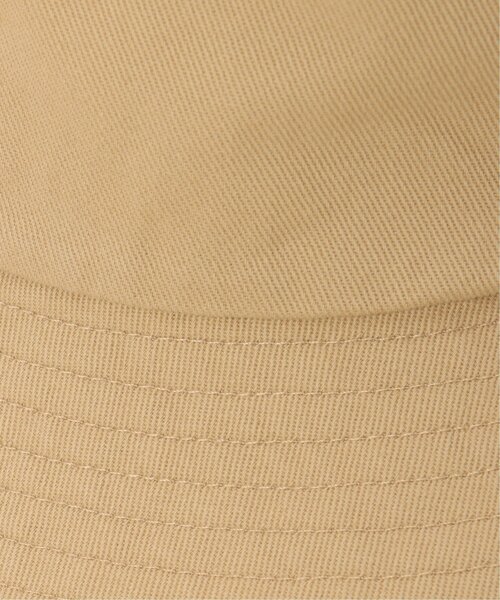 UNIVERSAL OVERALL(ユニバーサルオーバーオール)の「UNIVERSAL OVERALL ユニバーサルオーバーオール ロゴ刺繍ツイルバケットハット(ハット・メンズ・ベージュ/ブラック・FREE)」の15枚目の写真