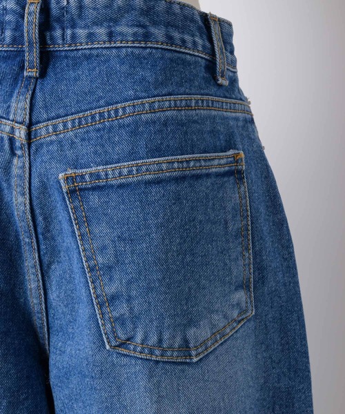 standard half denim pants / スタンダードハーフデニムパンツ