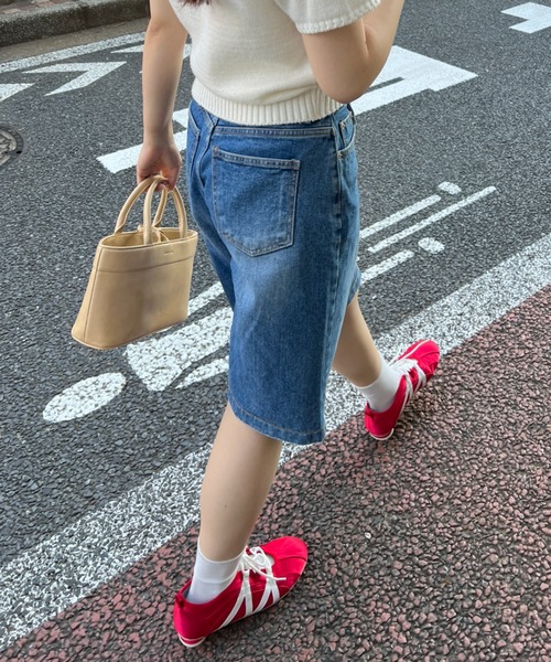 giunon スタンダードハーフデニムパンツ GIUNON（ジウノン）の「standard half denim pants