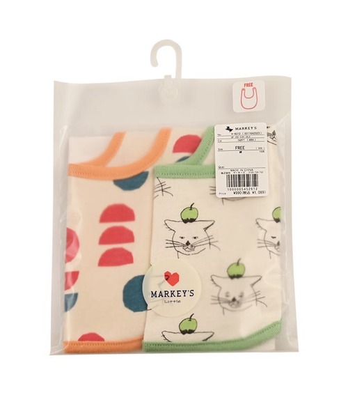 MARKEY'S（マーキーズ）の「2点セット/総柄スタイ（スタイ/よだれかけ・キッズ・オフホワイト/マルチ/ライトブルー・FREE）」の20枚目の写真