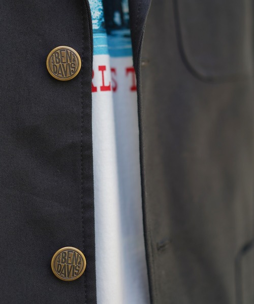 BEN DAVIS/PROJECT LINE(ベンデイビスプロジェクトライン)の「《BEN DAVIS PROJECT LINE》BD NW JACKET(カバーオール・メンズ・ブラック・MEDIUM/LARGE/X-LARGE)」の7枚目の写真