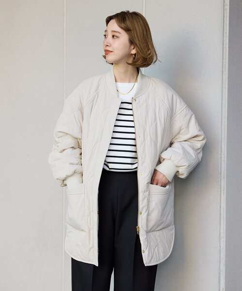 追加》リブ付き中綿ブルゾン（MA-1）｜B.C STOCK（ベーセー