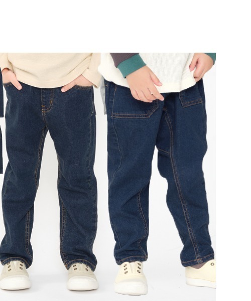 Moujonjon(ムージョンジョン)の「ストレート・テーパードデニムパンツ(デニムパンツ・キッズ・その他1/その他3・90/100/110/120/130/140)」の22枚目の写真