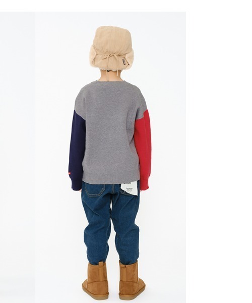 Moujonjon(ムージョンジョン)の「ストレート・テーパードデニムパンツ(デニムパンツ・キッズ・その他1/その他3・90/100/110/120/130/140)」の5枚目の写真