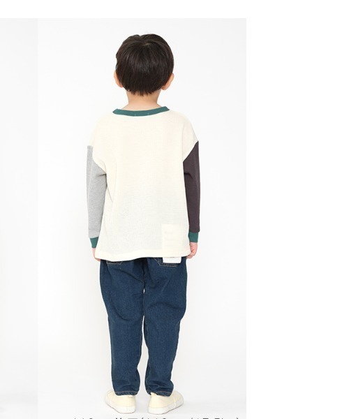 Moujonjon(ムージョンジョン)の「ストレート・テーパードデニムパンツ(デニムパンツ・キッズ・その他1/その他3・90/100/110/120/130/140)」の11枚目の写真