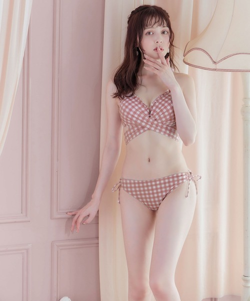 sugar nine（シュガーナイン）の「スカート付き2way ギンガム