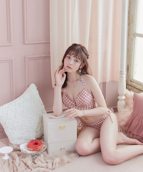 sugar nine（シュガーナイン）の「スカート付き2way ギンガム