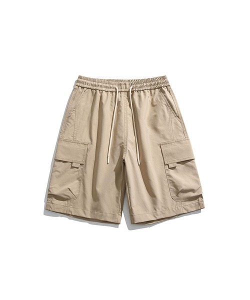 aimoha（アイモハ）の「aimoha outdoor ユニセックス　ウエスト紐付き ショートパンツ ハーフパンツ（その他パンツ・レディース・ブラック/カーキ/ダークグレー/ベージュ/オレンジ・MEDIUM/LARGE/X-LARGE）」の17枚目の写真