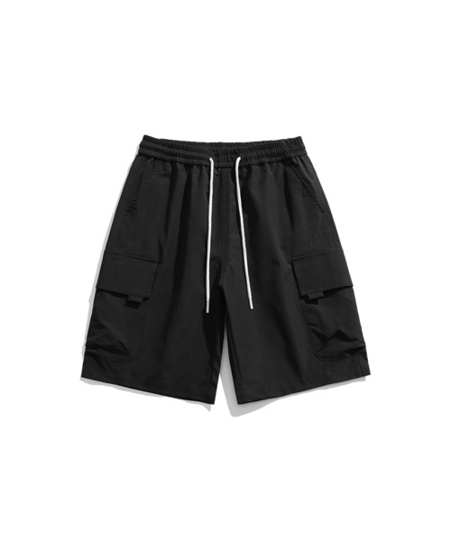 aimoha（アイモハ）の「aimoha outdoor ユニセックス　ウエスト紐付き ショートパンツ ハーフパンツ（その他パンツ・レディース・ブラック/カーキ/ダークグレー/ベージュ/オレンジ・MEDIUM/LARGE/X-LARGE）」の18枚目の写真