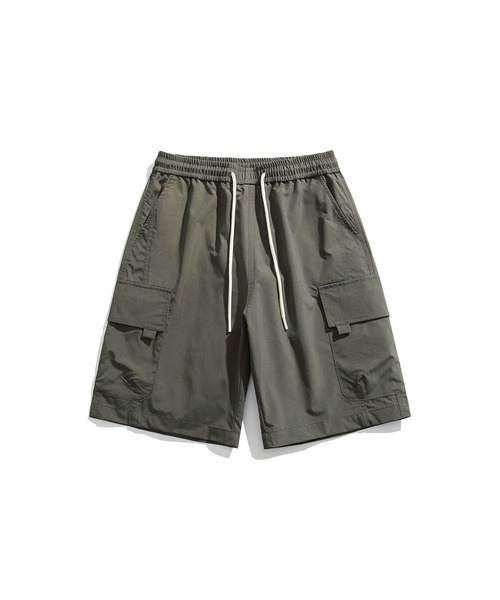 aimoha（アイモハ）の「aimoha outdoor ユニセックス　ウエスト紐付き ショートパンツ ハーフパンツ（その他パンツ・レディース・ブラック/カーキ/ダークグレー/ベージュ/オレンジ・MEDIUM/LARGE/X-LARGE）」の20枚目の写真