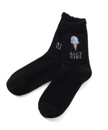 algy | アイスモチーフシースルークルーソックス(ソックス/靴下)