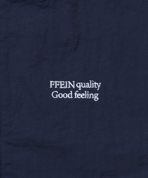 FFEIN（フェイン）の「【FFEIN(フェイン)】リバーシブルナイロンベスト / 刺繍 フルジップ ドローコード（ベスト・メンズ・グレー/ネイビー/ブラック・MEDIUM/SMALL/LARGE）」の6枚目の写真