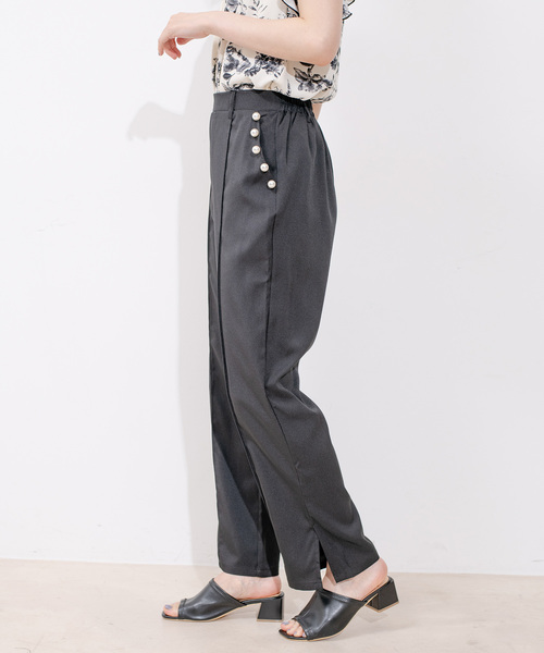 Jayro（ジャイロ）の「ポケットパールパンツ（その他パンツ・レディース・グレー/ブラック/ベージュ・M）」の5枚目の写真