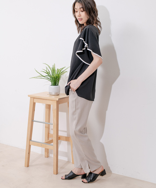 Jayro（ジャイロ）の「ポケットパールパンツ（その他パンツ・レディース・グレー/ブラック/ベージュ・M）」の19枚目の写真