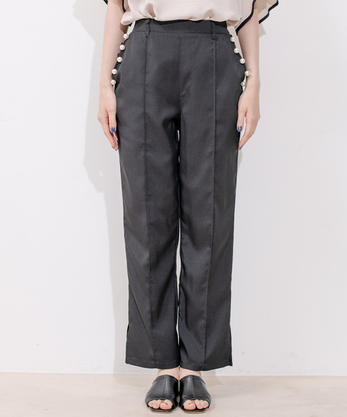Jayro（ジャイロ）の「ポケットパールパンツ（その他パンツ・レディース・グレー/ブラック/ベージュ・M）」の21枚目の写真