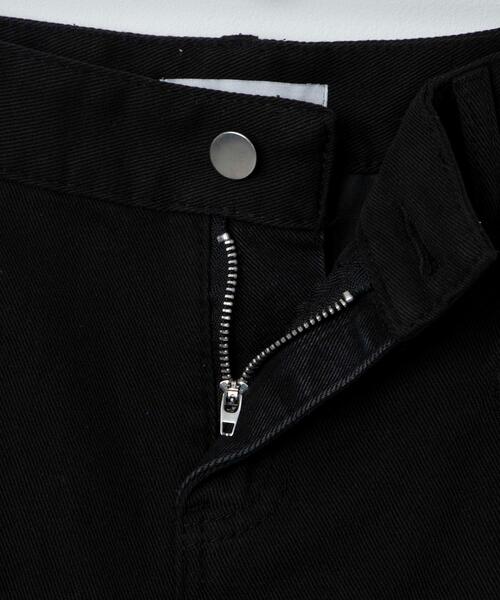 Figments（フィグメンツ）の「プリーツヘムデニムカーゴミニスカート（デニムスカート・レディース・ブラック・SMALL/MEDIUM）」の20枚目の写真