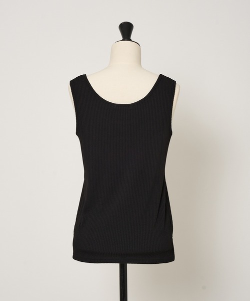 collex(コレックス)の「テレコタンクトップ(タンクトップ・レディース・オフホワイト/グレー/ブラック・フリー)」の11枚目の写真