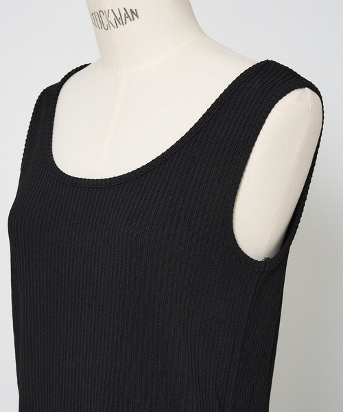 collex(コレックス)の「テレコタンクトップ(タンクトップ・レディース・オフホワイト/グレー/ブラック・フリー)」の5枚目の写真