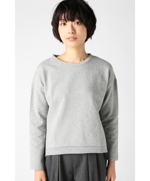 JOURNAL STANDARD(ジャーナルスタンダード)の「【EVERLAST/エバーラスト】バックコクーンスウェット#(スウェット・レディース・チャコールグレー/ホワイト・X-SMALL)」の1枚目の写真