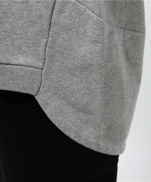 JOURNAL STANDARD(ジャーナルスタンダード)の「【EVERLAST/エバーラスト】バックコクーンスウェット#(スウェット・レディース・チャコールグレー/ホワイト・X-SMALL)」の8枚目の写真