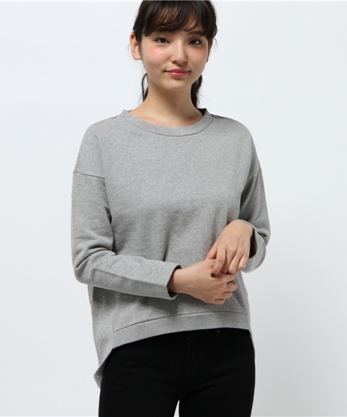 JOURNAL STANDARD(ジャーナルスタンダード)の「【EVERLAST/エバーラスト】バックコクーンスウェット#(スウェット・レディース・チャコールグレー/ホワイト・X-SMALL)」の11枚目の写真