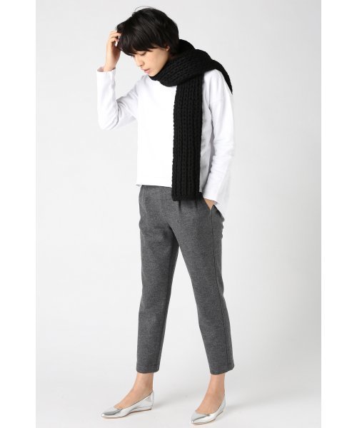 JOURNAL STANDARD(ジャーナルスタンダード)の「【EVERLAST/エバーラスト】バックコクーンスウェット#(スウェット・レディース・チャコールグレー/ホワイト・X-SMALL)」の12枚目の写真