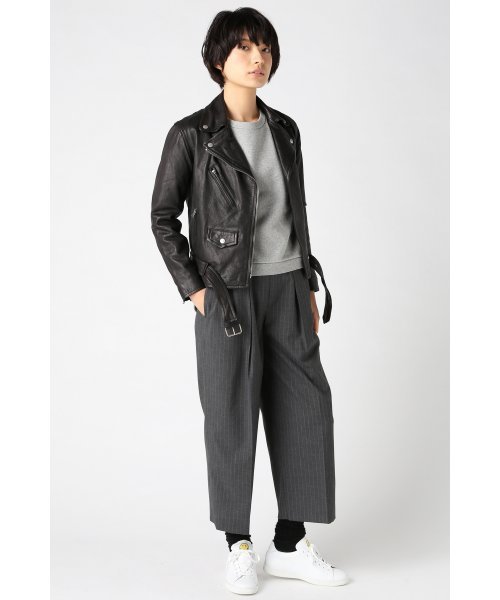 JOURNAL STANDARD(ジャーナルスタンダード)の「【EVERLAST/エバーラスト】バックコクーンスウェット#(スウェット・レディース・チャコールグレー/ホワイト・X-SMALL)」の13枚目の写真