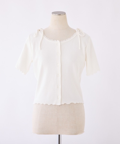 セール】2wayピコレーストップス（Tシャツ/カットソー）｜one after